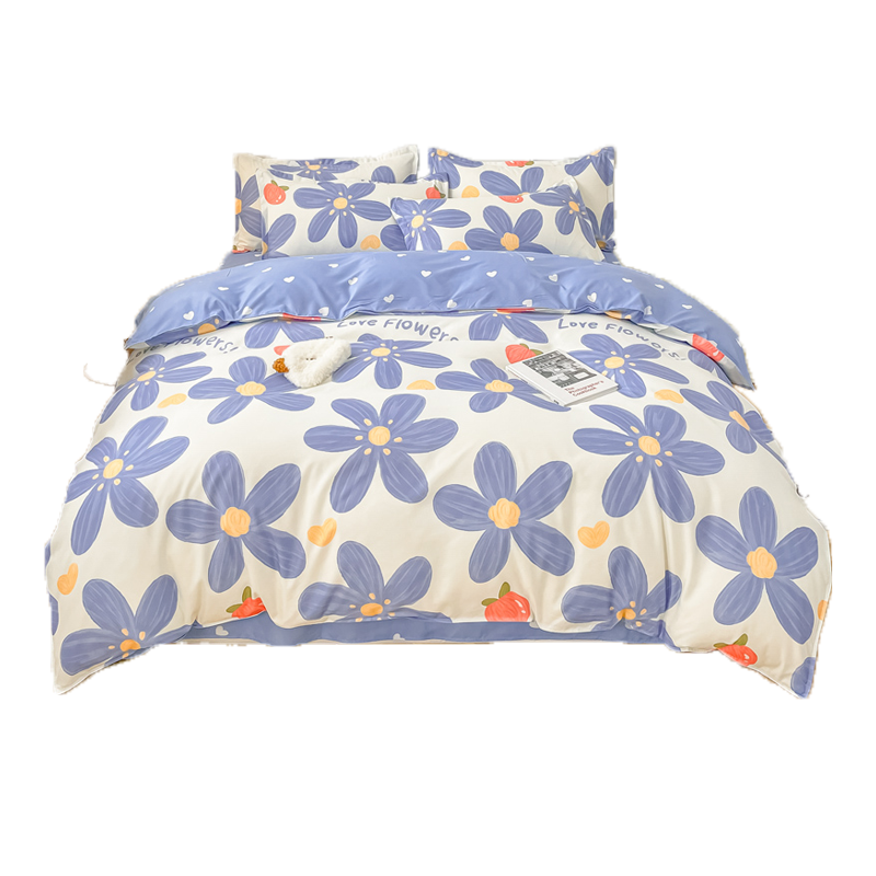 蓝若亭 LRT-FJ0018Y 亲肤四件套-唯美200*230cm（单位：套） 混色